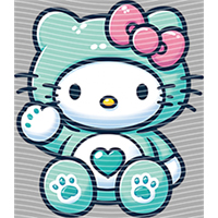 Hello kitty- HKE398